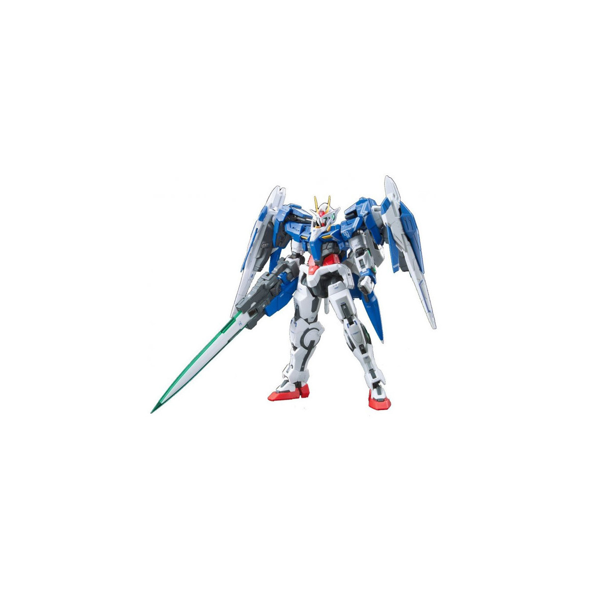 Bandai - Gunpla - 1/144 RG - GN-0000+GNR-010 00 RAISER - Mobile Suit Gundam 00