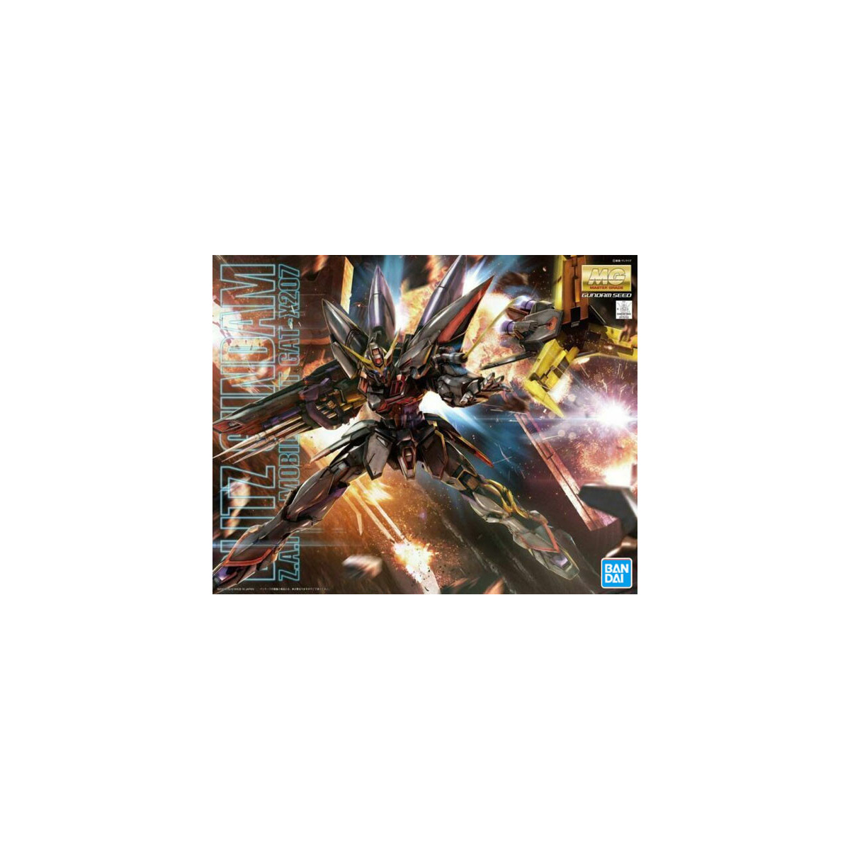 Bandai - Gunpla - Gundam 1/100 MG - GAT-X207 BLITZ GUNDAM - Mobile Suit Gundam Seed