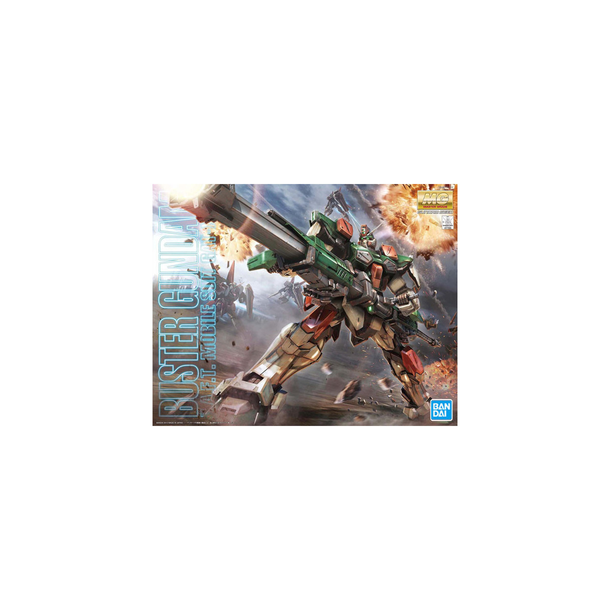 Bandai - Gunpla - Gundam 1/100 MG - GAT-X103 BUSTER GUNDAM - Mobile Suit Gundam Seed