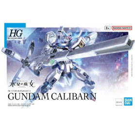 Bandai - Gunpla - Gundam 1/144 HG - X-EX01 GUNDAM CALIBARN - Mobile Suit Gundam La Bruja de Mercurio