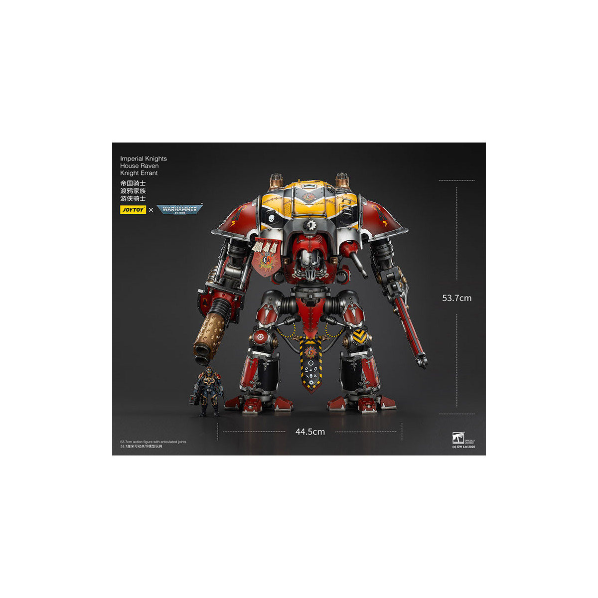 Joytoy - Caballeros Imperiales - Casa Cuervo Caballero Andante - Warhammer 40000