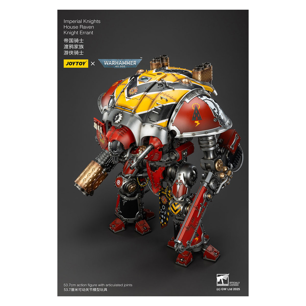 Joytoy - Caballeros Imperiales - Casa Cuervo Caballero Andante - Warhammer 40000