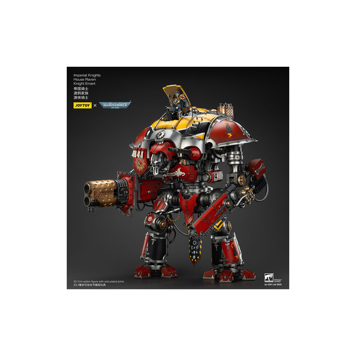 Joytoy - Caballeros Imperiales - Casa Cuervo Caballero Andante - Warhammer 40000