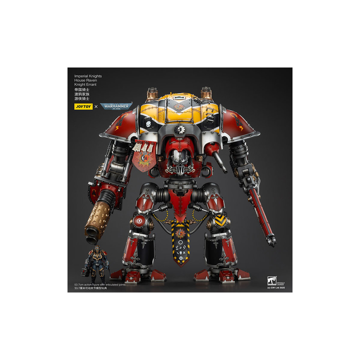 Joytoy - Caballeros Imperiales - Casa Cuervo Caballero Andante - Warhammer 40000