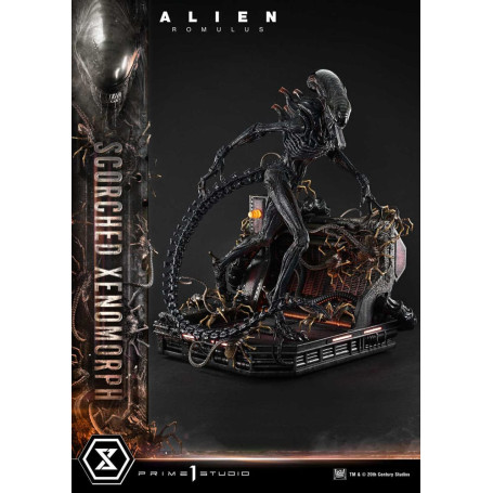 Prime 1 Studio - Scorched Xenomorph Deluxe Version 1/3 - Alien: Museo Romulus Masterline XL