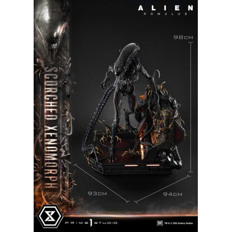 Prime 1 Studio - Scorched Xenomorph Deluxe Version 1/3 - Alien: Museo Romulus Masterline XL