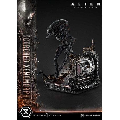 Prime 1 Studio - Scorched Xenomorph Deluxe Version 1/3 - Alien: Museo Romulus Masterline XL