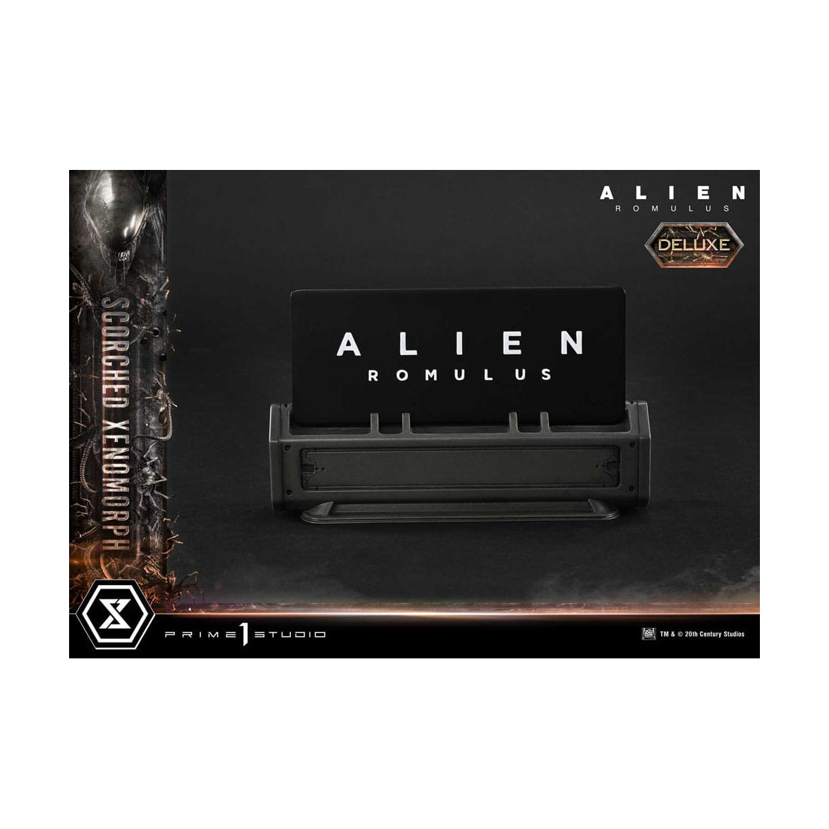Prime 1 Studio - Scorched Xenomorph Deluxe Version 1/3 - Alien: Museo Romulus Masterline XL