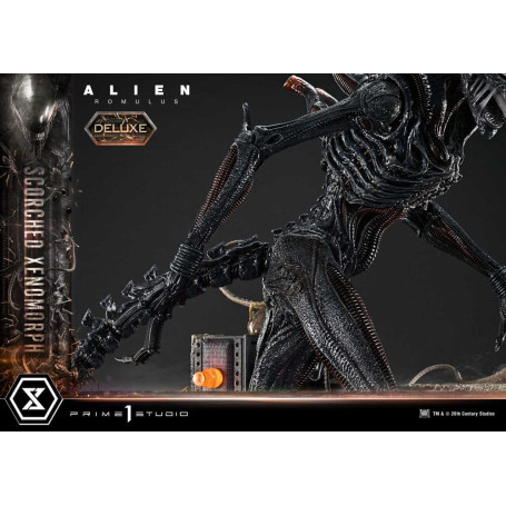Prime 1 Studio - Scorched Xenomorph Deluxe Version 1/3 - Alien: Museo Romulus Masterline XL