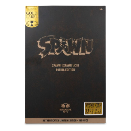 McFarlane - Spawn 311 Edición Patina (Etiqueta dorada)