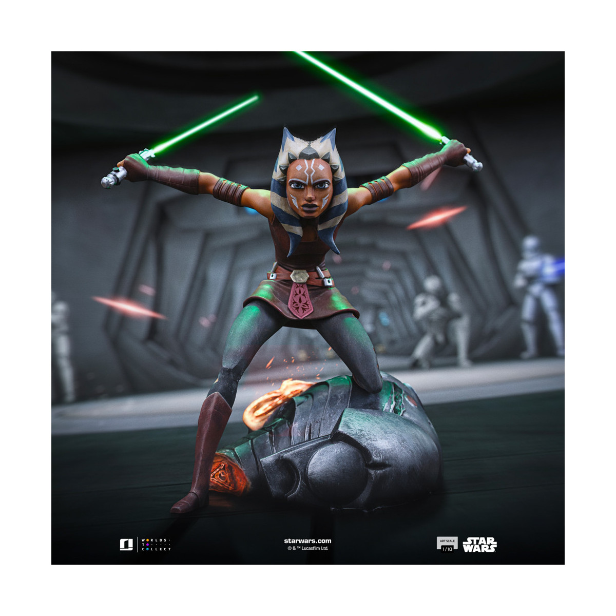 Iron Studios Star Wars - Ahsoka - Art Scale 1/10 - The Clone Wars