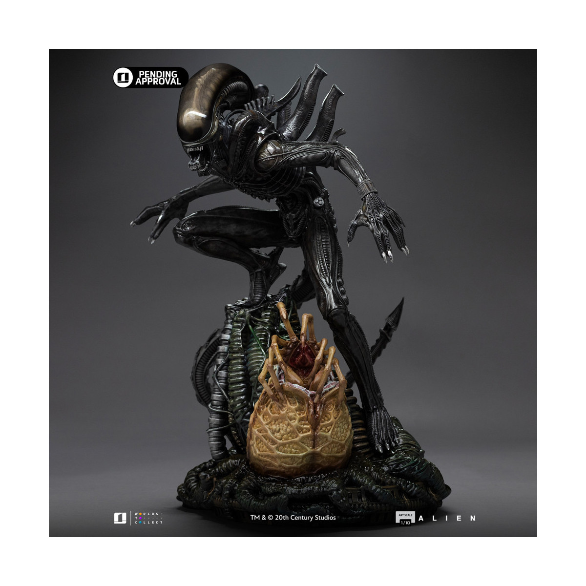 Iron Studios Star Wars - Alien Big Chap (2 cabezas) - Art Scale 1/10 - Alien