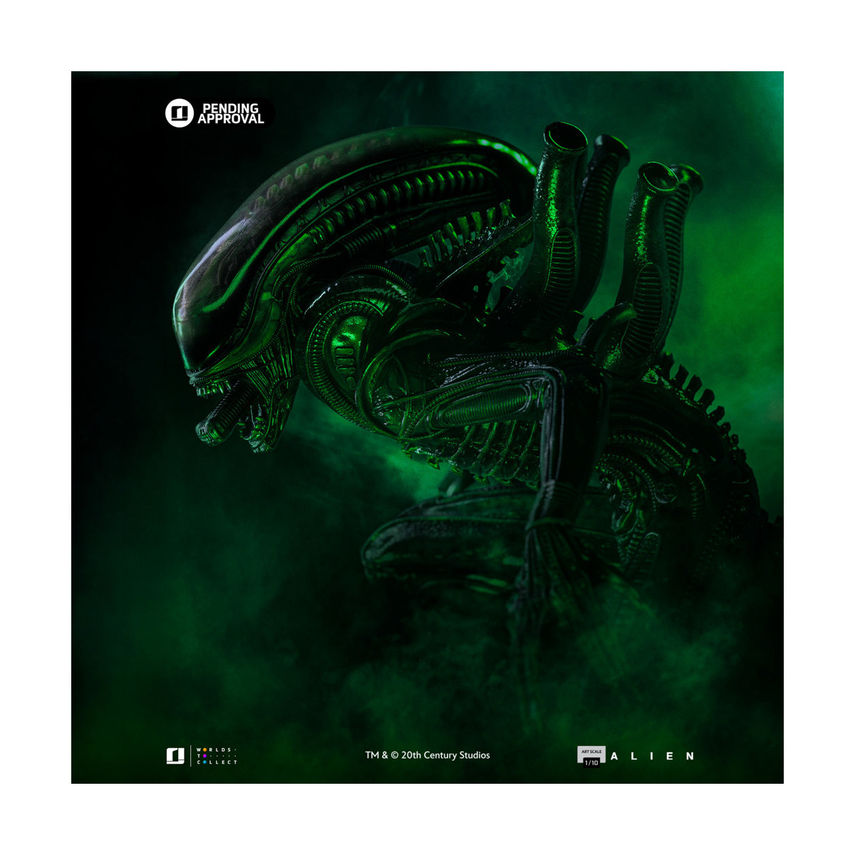 Iron Studios Star Wars - Alien Big Chap (2 cabezas) - Art Scale 1/10 - Alien