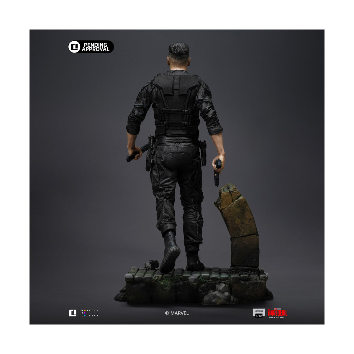 Iron Studios Marvel - Daredevil Born Again - Punisher Art Escala 1/10