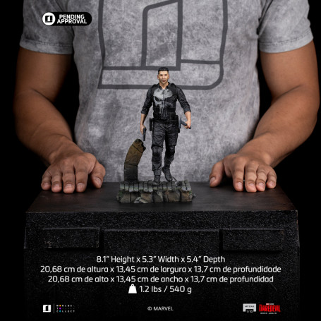 Iron Studios Marvel - Daredevil Born Again - Punisher Art Escala 1/10