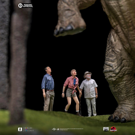 Iron Studios - Parque Jurásico - Bienvenido a Parque Jurásico Demi Art Scale 1/20 Edición Especial