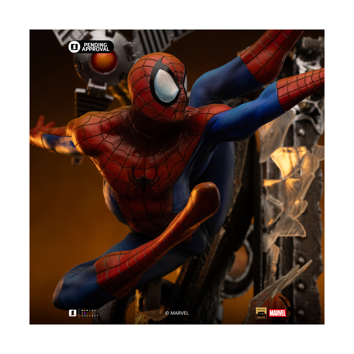 Iron Studios Marvel Comics - Spider-Man (Edición Especial) Deluxe Art Escala 1/10