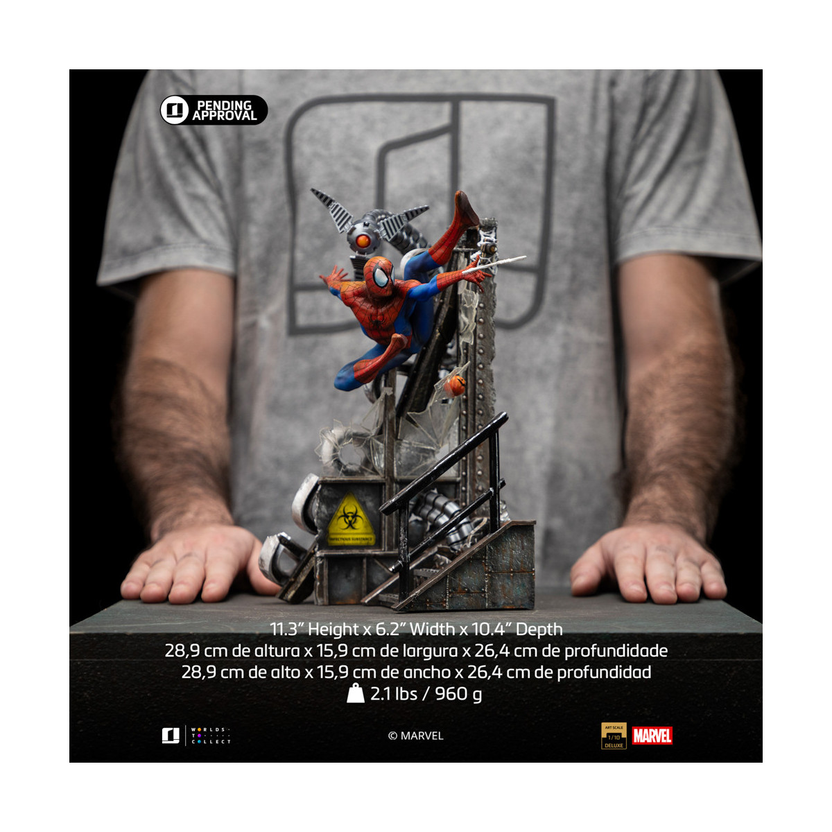 Iron Studios Marvel Comics - Spider-Man (Edición Especial) Deluxe Art Escala 1/10