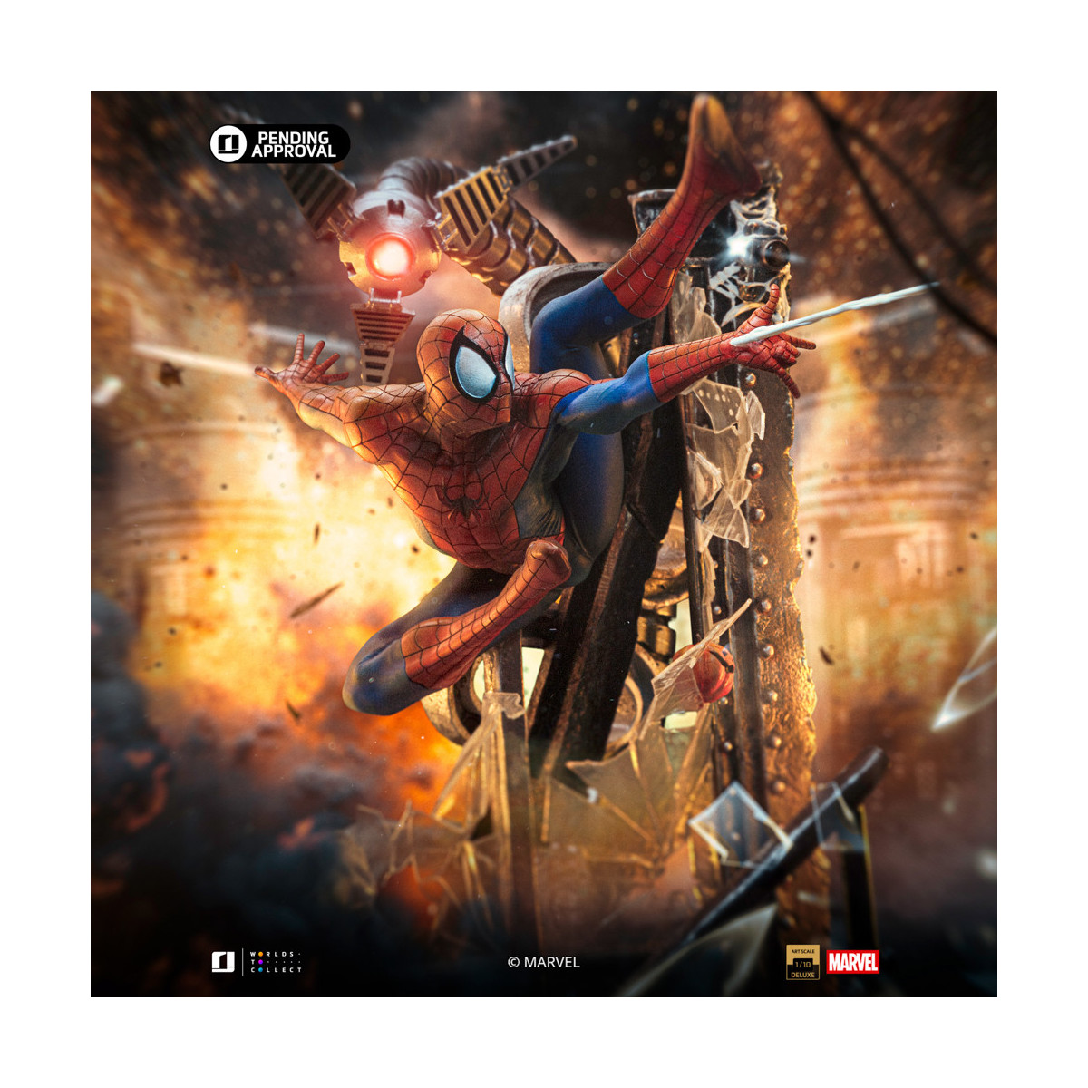Iron Studios Marvel Comics - Spider-Man (Edición Especial) Deluxe Art Escala 1/10