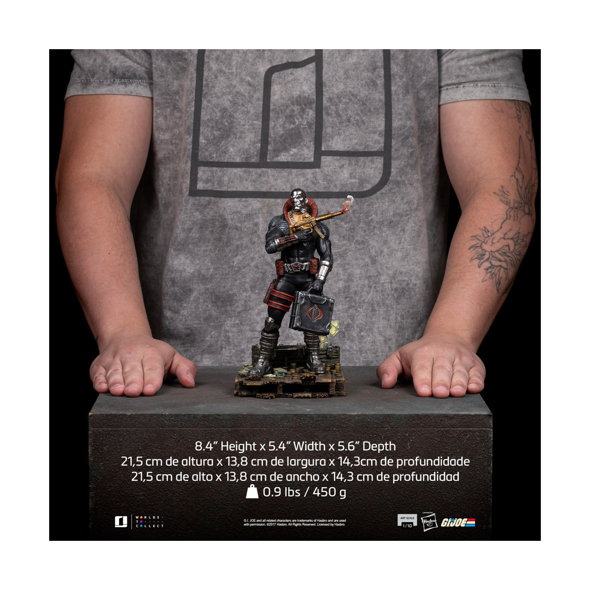 Iron Studios G.I.Joe - Destro Art Escala 1/10