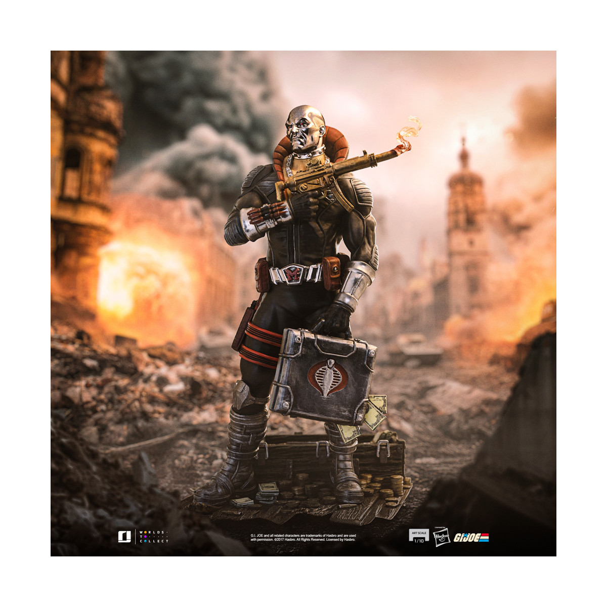 Iron Studios G.I.Joe - Destro Art Escala 1/10