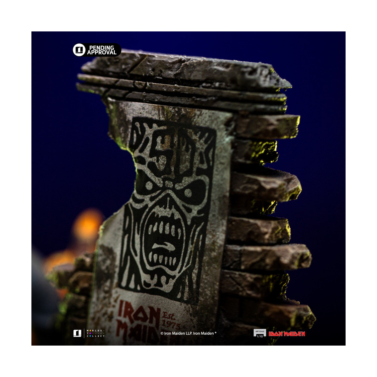 Iron Studios Iron Maiden - Eddie 50th year Anniversary 1/10 Art Scale