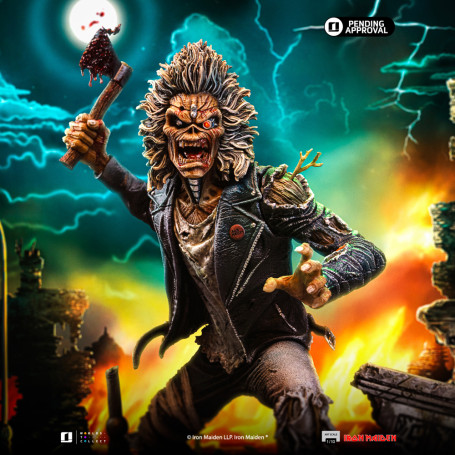 Iron Studios Iron Maiden - Eddie 50th year Anniversary 1/10 Art Scale