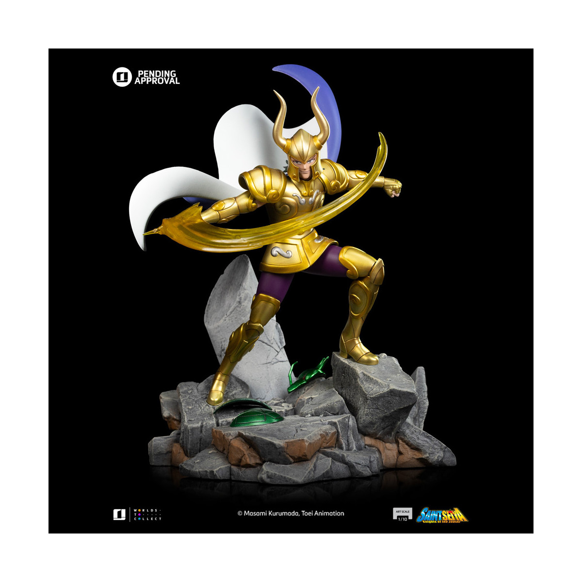 Iron Studios - Saint Seiya - Capricornio Shura Art Escala 1/10 - Caballeros del Zodiaco