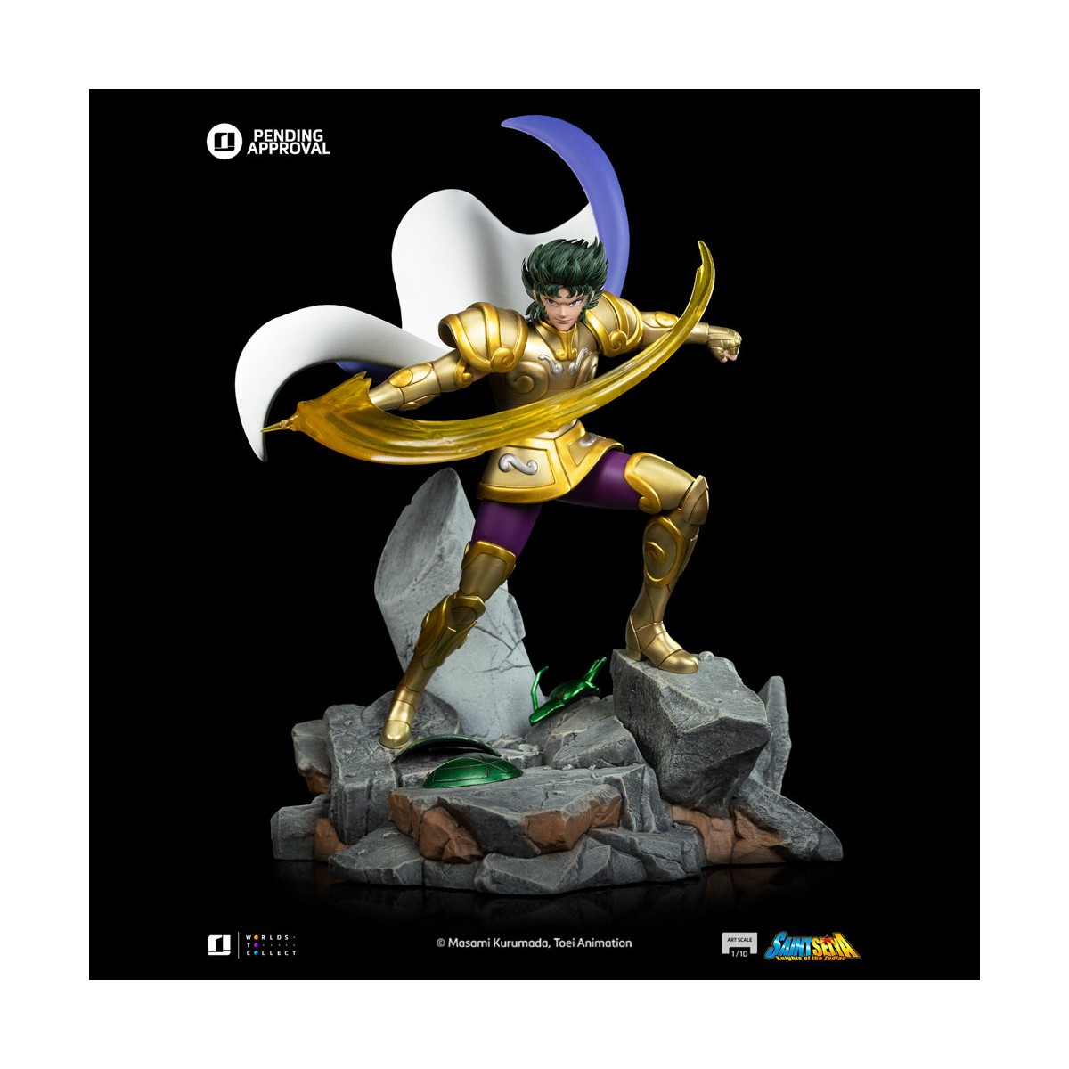 Iron Studios - Saint Seiya - Capricornio Shura Art Escala 1/10 - Caballeros del Zodiaco