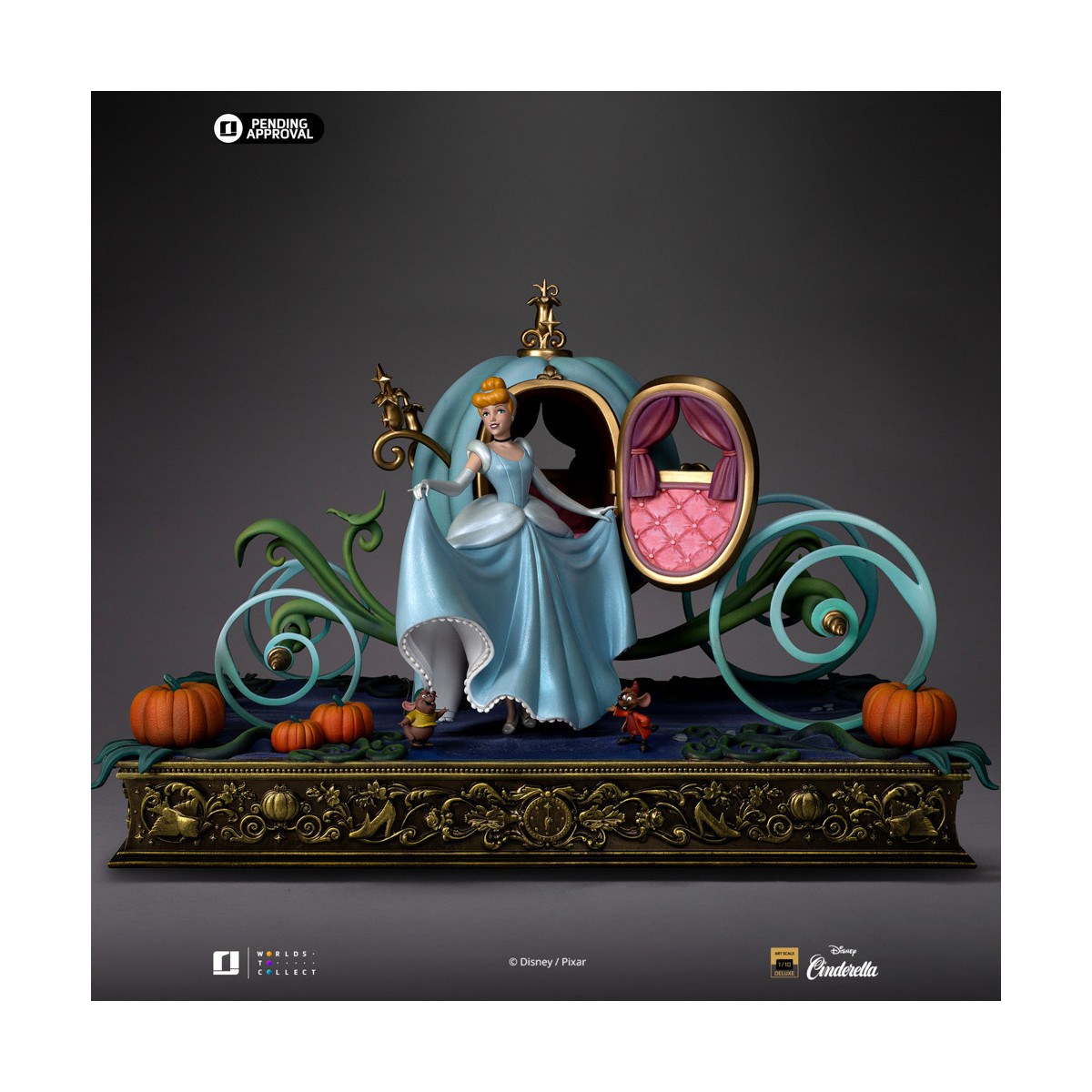Iron Studios Disney Classics - Cenicienta Deluxe Art Scale 1/10 - Cinderella