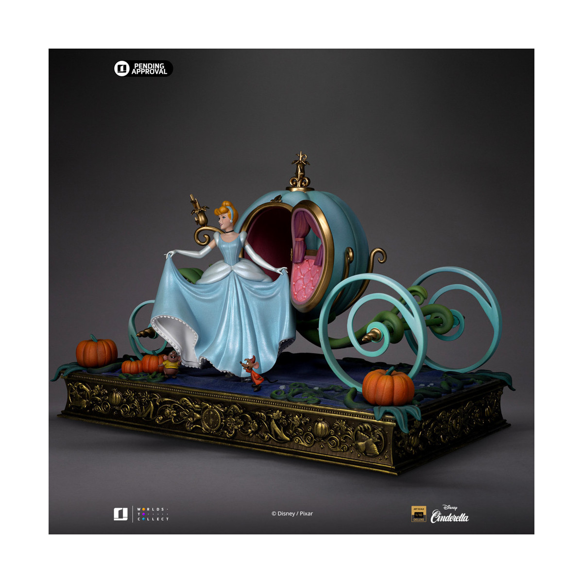 Iron Studios Disney Classics - Cenicienta Deluxe Art Scale 1/10 - Cinderella