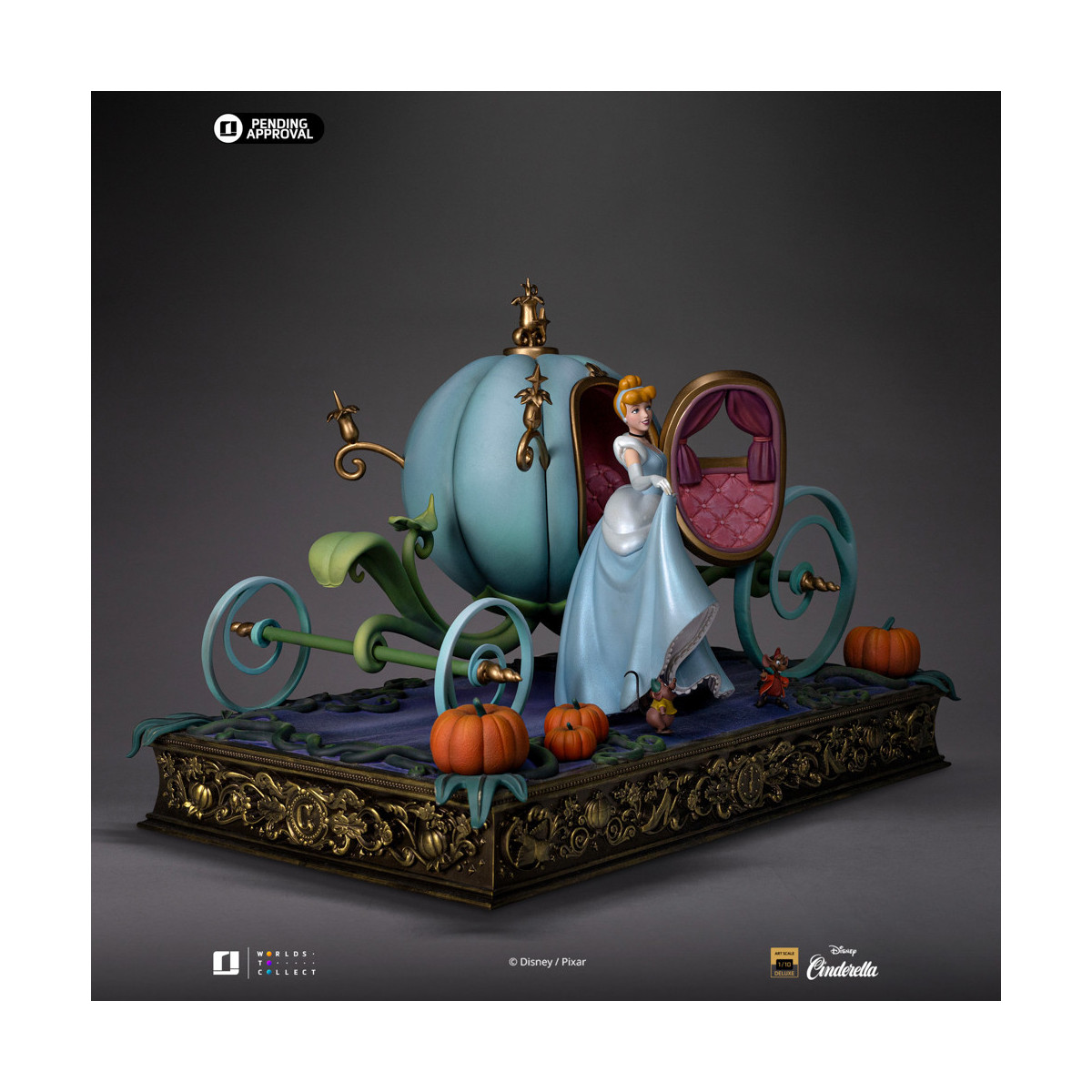 Iron Studios Disney Classics - Cenicienta Deluxe Art Scale 1/10 - Cinderella