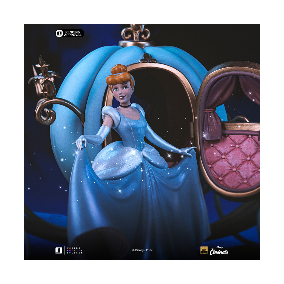 Iron Studios Disney Classics - Cenicienta Deluxe Art Scale 1/10 - Cinderella