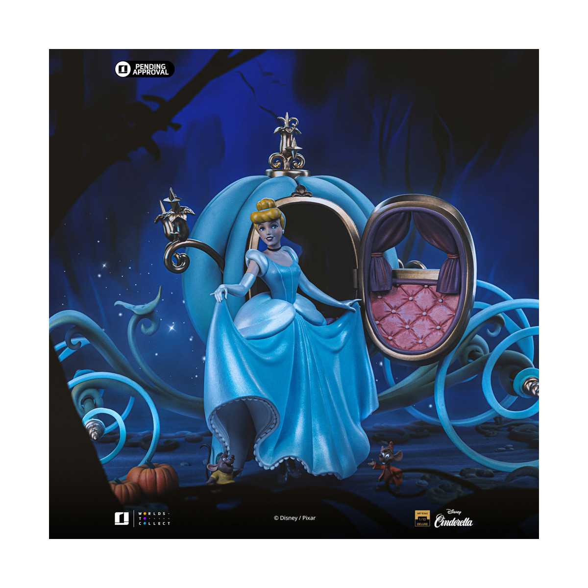 Iron Studios Disney Classics - Cenicienta Deluxe Art Scale 1/10 - Cinderella