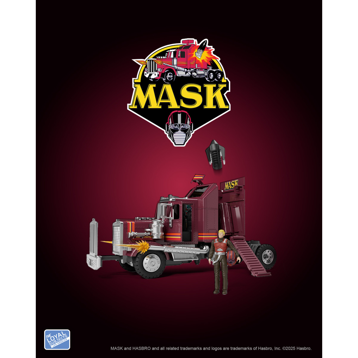 Los leales súbditos - M.A.S.K. - Bruce Sato y Matt Trakker con Rhino