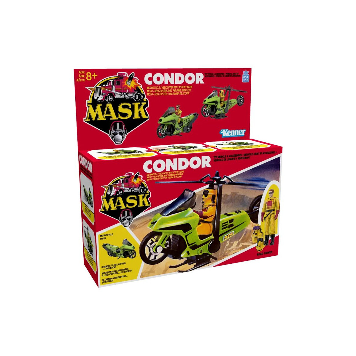 Los leales súbditos - M.A.S.K. - Brad Turner con Condor