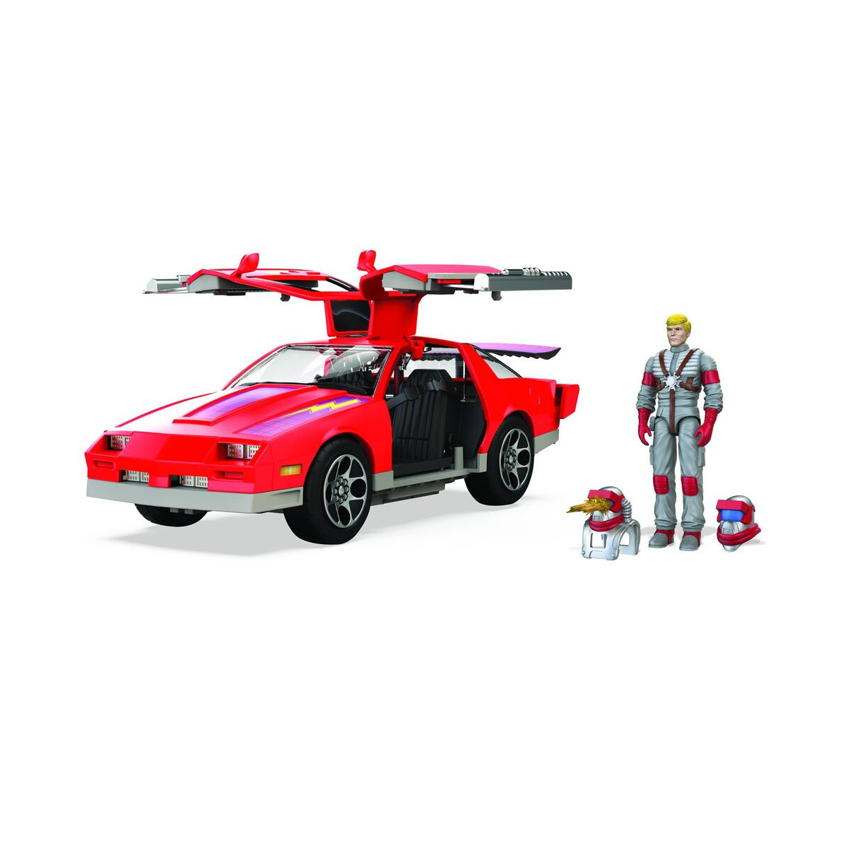 Los leales súbditos - M.A.S.K. - Matt Trakker con Thunderhawk