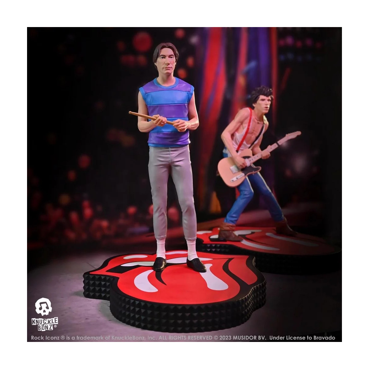 Knuckle Bonz - The Rolling Stones Rock Iconz - CHARLIE WATTS 1/9