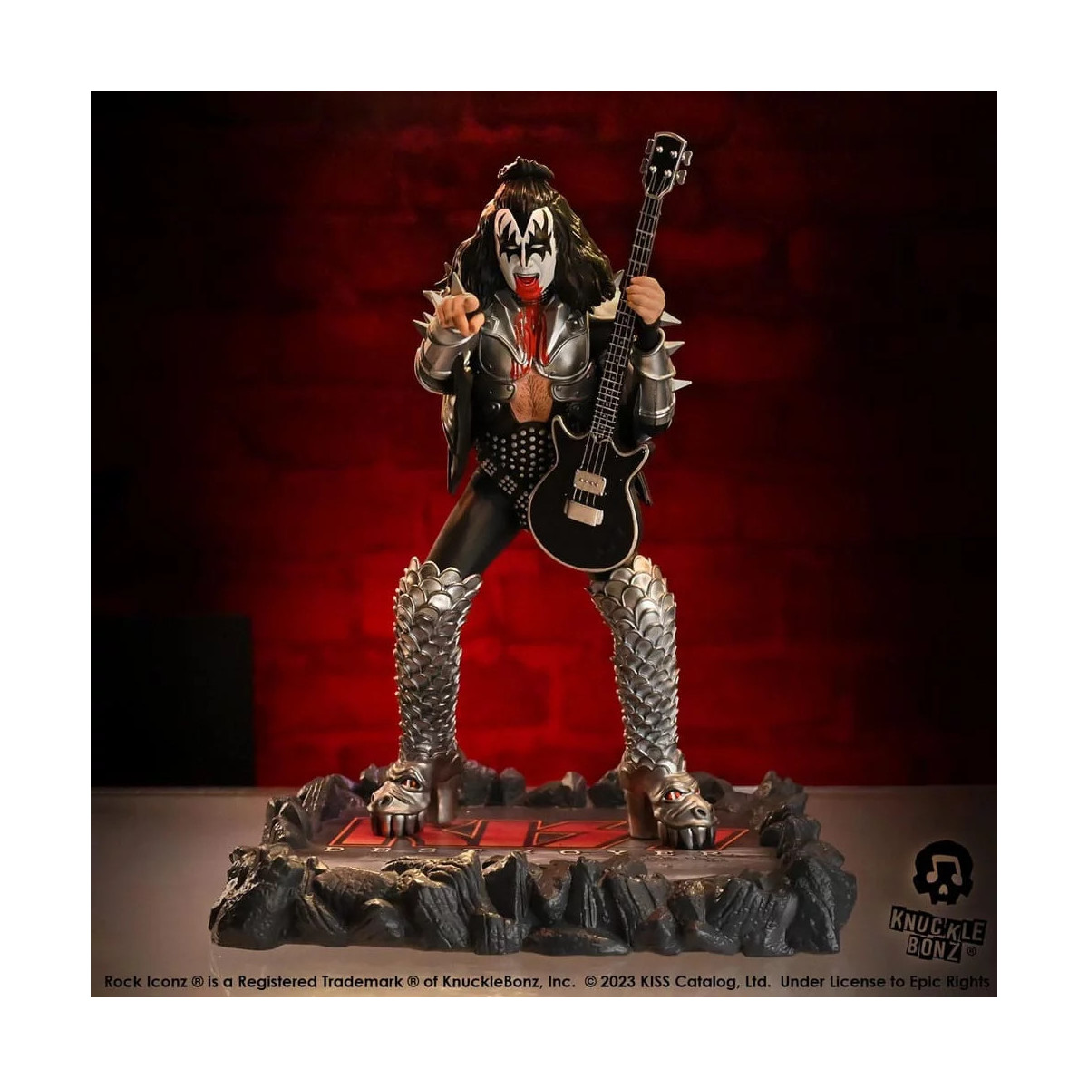 Knuckle Bonz - KISS Rock Iconz - The Demon (Destroyer) 1/9