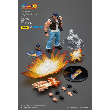 Joytoy X SNK- The King of Fighters 98 UM - Clark Still - Equipo Ikari Warriors