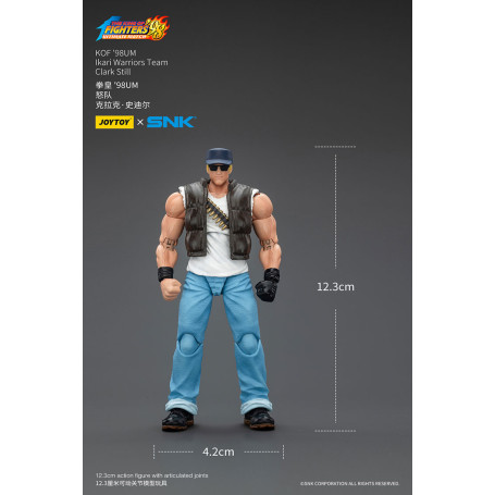 Joytoy X SNK- The King of Fighters 98 UM - Clark Still - Equipo Ikari Warriors