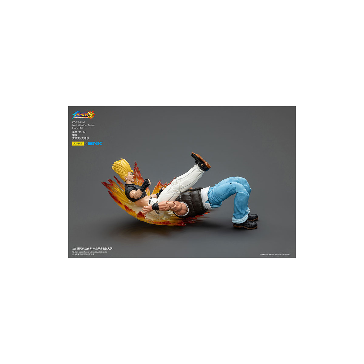 Joytoy X SNK- The King of Fighters 98 UM - Clark Still - Equipo Ikari Warriors