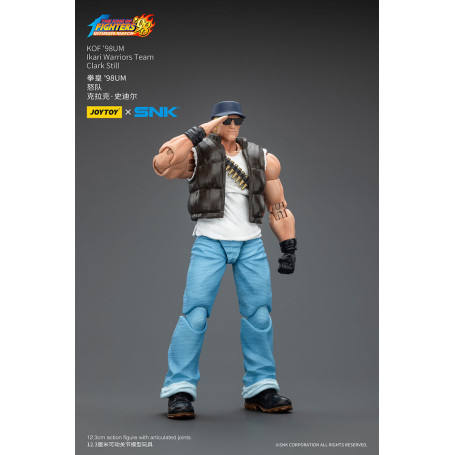 Joytoy X SNK- The King of Fighters 98 UM - Clark Still - Equipo Ikari Warriors