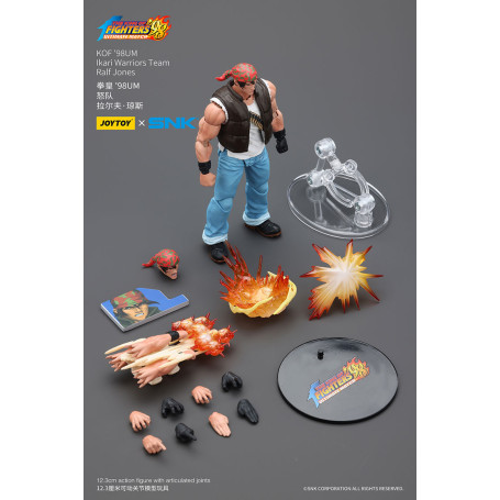 Joytoy X SNK- The King of Fighters 98 UM - Ralf Jones - Equipo Ikari Warriors