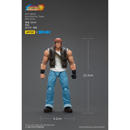 Joytoy X SNK- The King of Fighters 98 UM - Ralf Jones - Equipo Ikari Warriors