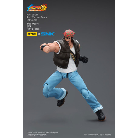Joytoy X SNK- The King of Fighters 98 UM - Ralf Jones - Equipo Ikari Warriors