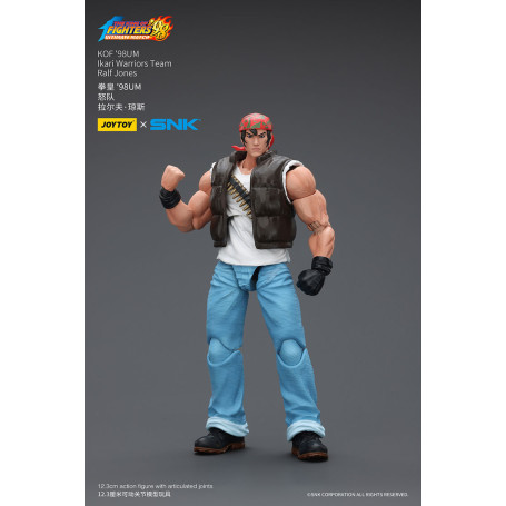 Joytoy X SNK- The King of Fighters 98 UM - Ralf Jones - Equipo Ikari Warriors