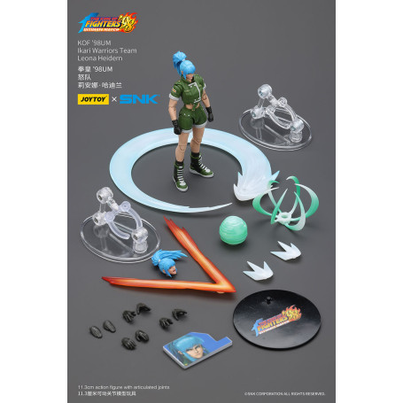 Joytoy X SNK- The King of Fighters 98 UM - Leona Heidern - Equipo Ikari Warriors