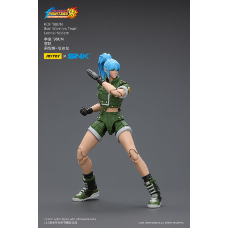 Joytoy X SNK- The King of Fighters 98 UM - Leona Heidern - Equipo Ikari Warriors