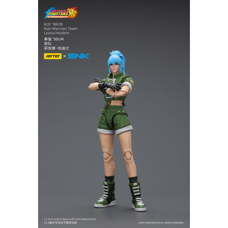 Joytoy X SNK- The King of Fighters 98 UM - Leona Heidern - Equipo Ikari Warriors